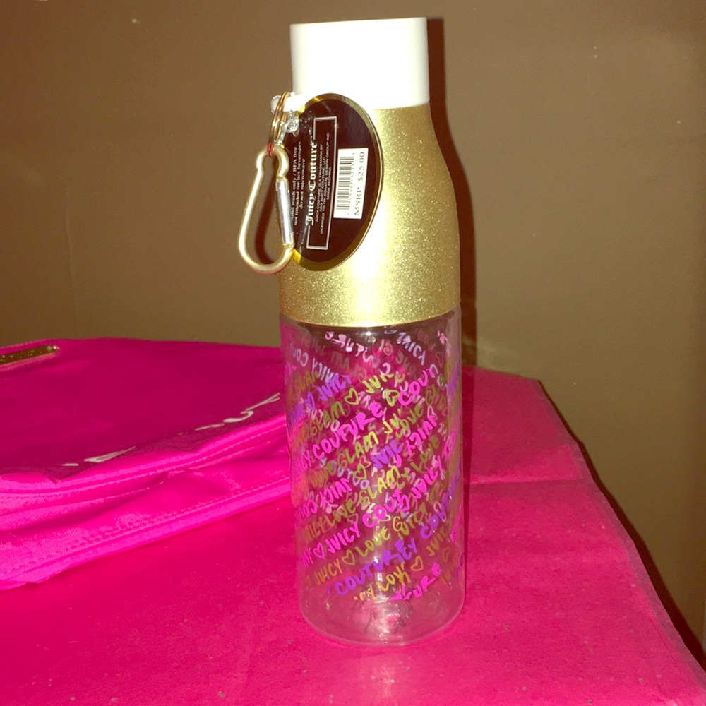Brand new super cute water bottle with clamp